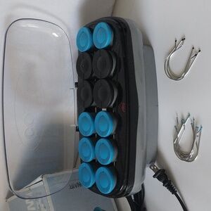 HOT ROLLER SET CERAMIC SMOOTH Waves & Volume 12 Piece Set CONAIR  NEW